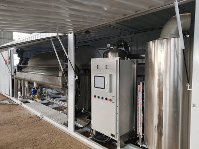 GF 유형 사전 코팅 된 로터리 드럼 진공 필터