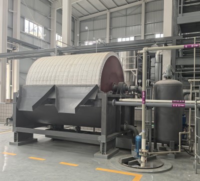 나트륨 플로리드 생산에서 진공 드럼 필터의 적용에 대한 토론.