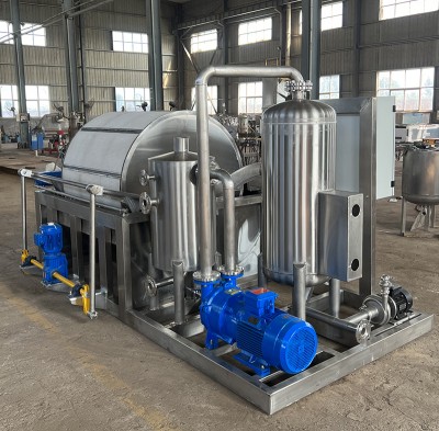 유제품 생산에서 진공 드럼 필터의 적용의 분석