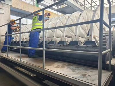 진공 디스크 필터의 작동 중 발생한 결함 및 그 해결책